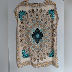 Temperance Bohemian Mandala Print Women's Shirt -‎ XS